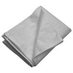 Casa si Gradina - Gradina si terasa - Umbrele si pavilioane - Pavilioane - Prelata 260 g/m², gri, 6x6 m, HDPE - Infinity.ro