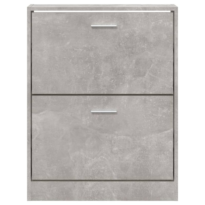 Casa si Gradina - Mobilier - Organizare si depozitare - Organizator incaltaminte - Pantofar, gri beton, 59x17x81 cm, lemn compozit - Infinity.ro