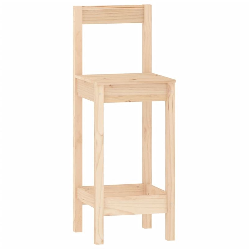 Casa si Gradina - Mobilier - Seturi de mobilier - Seturi bucatarie - Set mobilier de bar, 3 piese, lemn masiv de pin - Infinity.ro