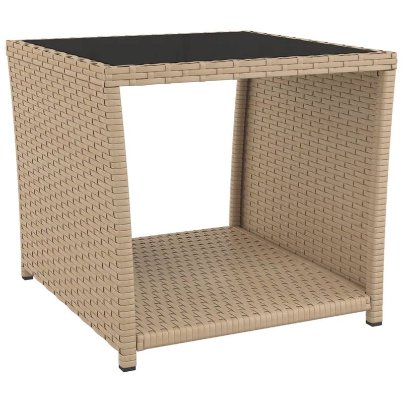 Casa si Gradina - Gradina si terasa - Mobilier exterior - Seturi mobila gradina - Set sezlonguri gradina, 3 piese, bej, poliratan și otel, model 2x scaun + masă - Infinity.ro
