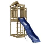 Jucarii, Copii si Bebe - Jucarii si jocuri - Jucarii de exterior - Spatii de joaca si accesorii - Set de joaca pentru exterior, lemn de pin impregnat - Infinity.ro