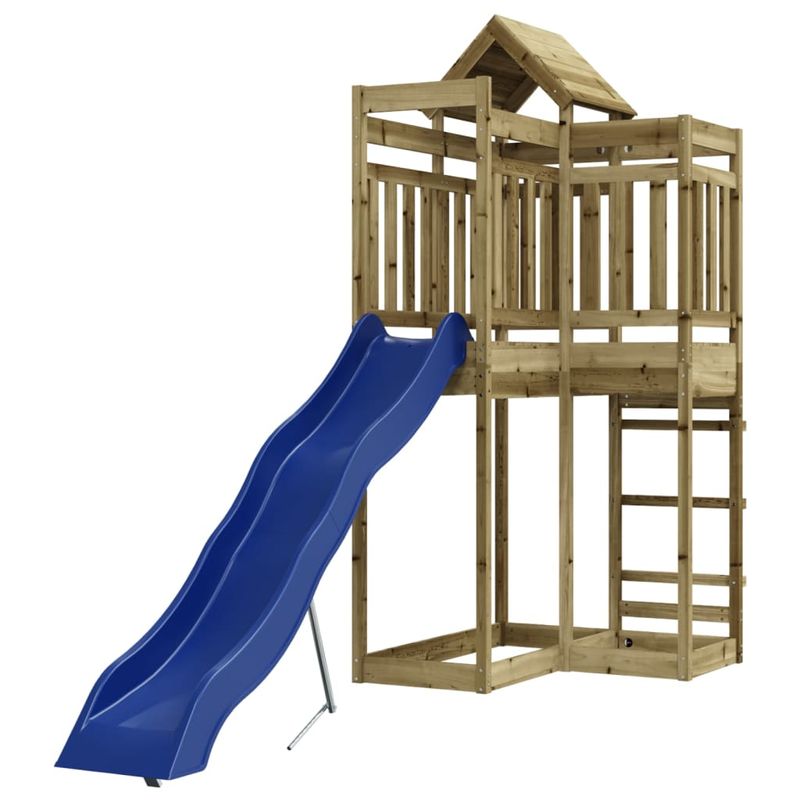 Jucarii, Copii si Bebe - Jucarii si jocuri - Jucarii de exterior - Spatii de joaca si accesorii - Set de joaca pentru exterior, lemn de pin impregnat - Infinity.ro