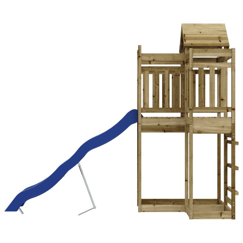 Jucarii, Copii si Bebe - Jucarii si jocuri - Jucarii de exterior - Spatii de joaca si accesorii - Set de joaca pentru exterior, lemn de pin impregnat - Infinity.ro