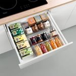 Casa si Gradina - Bucatarie si vesela - Ustensile bucatarie - Rasnite si dozatoare condimente - Metaltex Raft extensibil pentru condimente pe 4 niveluri X-Pand 2 buc. - Infinity.ro