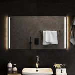 Casa si Gradina - Decoratiuni - Oglinzi - Oglinda de baie cu LED, 90x50 cm - Infinity.ro
