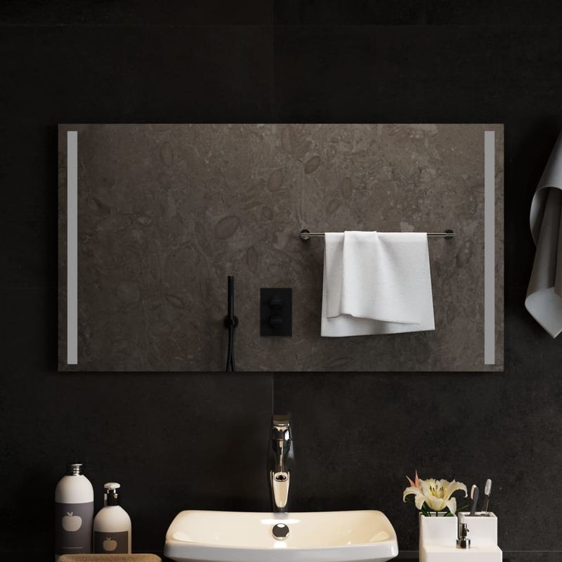 Casa si Gradina - Decoratiuni - Oglinzi - Oglinda de baie cu LED, 90x50 cm - Infinity.ro