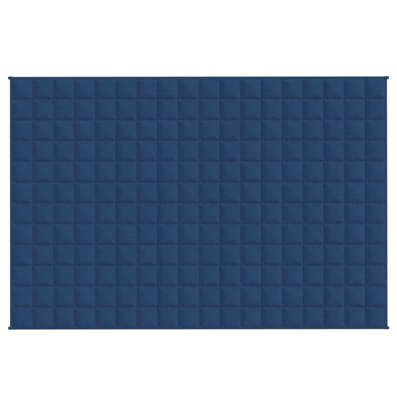 Casa si Gradina - Textile si covoare - Pături și cuverturi - Pături - Patura anti-stres, albastru, 122x183 cm, 9 kg, material textil - Infinity.ro
