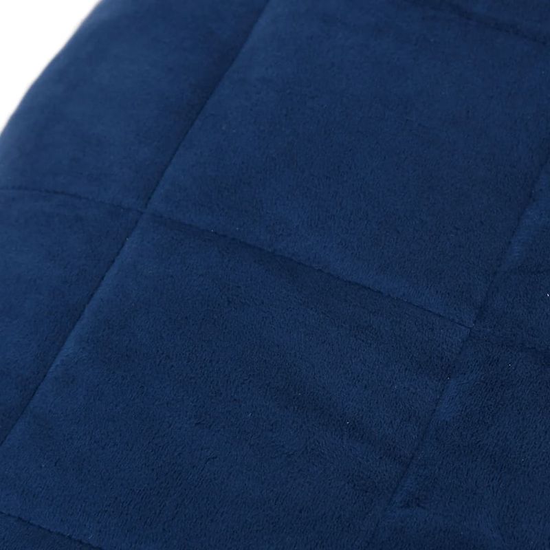 Casa si Gradina - Textile si covoare - Pături și cuverturi - Pături - Patura anti-stres, albastru, 122x183 cm, 9 kg, material textil - Infinity.ro