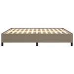 Casa si Gradina - Mobilier - Paturi si accesorii - Paturi - Cadru de pat, gri taupe, 160 x 200 cm, material textil - Infinity.ro