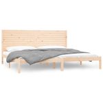 Casa si Gradina - Mobilier - Paturi si accesorii - Paturi - Cadru de pat Super King, 180x200 cm, lemn masiv - Infinity.ro