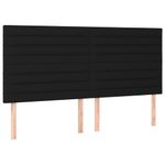 Casa si Gradina - Mobilier - Paturi si accesorii - Paturi - Pat box spring cu saltea, negru, 200x200 cm, textil - Infinity.ro