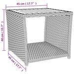 Casa si Gradina - Gradina si terasa - Mobilier exterior - Seturi mobila gradina - Set sezlonguri de gradina, 2 piese, poliratan si lemn acacia - Infinity.ro