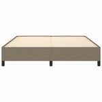 Casa si Gradina - Mobilier - Paturi si accesorii - Paturi - Cadru de pat, gri taupe, 180 x 200 cm, material textil - Infinity.ro