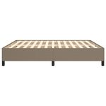 Casa si Gradina - Mobilier - Paturi si accesorii - Paturi - Cadru de pat, gri taupe, 180 x 200 cm, material textil - Infinity.ro
