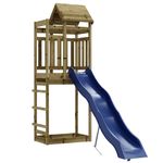 Jucarii, Copii si Bebe - Jucarii si jocuri - Jucarii de exterior - Spatii de joaca si accesorii - Set de joaca pentru exterior, lemn de pin impregnat - Infinity.ro