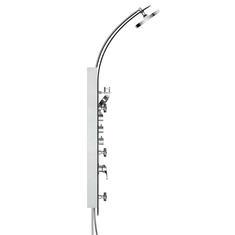 Casa si Gradina - Sanitare - Cazi si cabine de dus - Accesorii cada - EISL Panou de dus cu baterie KARIBIK, negru - Infinity.ro