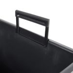 Casa si Gradina - Gradinarit si plante - Plante si ghivece - Ghivece si suporturi - Jardiniera cu interior detasabil, antracit, 21 / 32 L, PP ratan - Infinity.ro