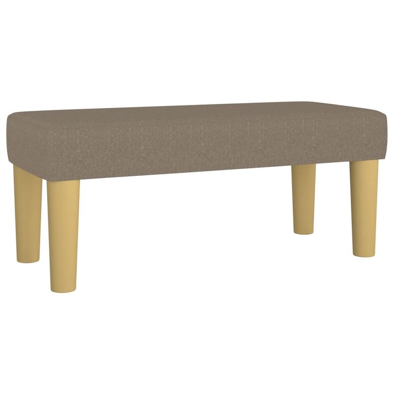 Casa si Gradina - Mobilier - Paturi si accesorii - Paturi - Pat box spring cu saltea, gri taupe, 80x200 cm, textil - Infinity.ro