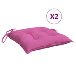 Casa si Gradina - Textile si covoare - Perne si pilote - Perne decorative - Perne pentru scaun, 6 buc., roz, 40x40x7 cm, material textil - Infinity.ro