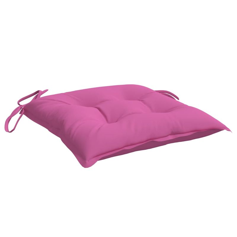 Casa si Gradina - Textile si covoare - Perne si pilote - Perne decorative - Perne pentru scaun, 6 buc., roz, 40x40x7 cm, material textil - Infinity.ro
