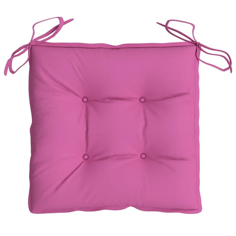Casa si Gradina - Textile si covoare - Perne si pilote - Perne decorative - Perne pentru scaun, 6 buc., roz, 40x40x7 cm, material textil - Infinity.ro