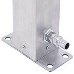 Casa si Gradina - Gradinarit si plante - Instalatii si accesorii pentru irigatii - Furtunuri de gradina si accesorii - Coloana de apa de gradina, 80 cm, otel inoxidabil, patrat - Infinity.ro