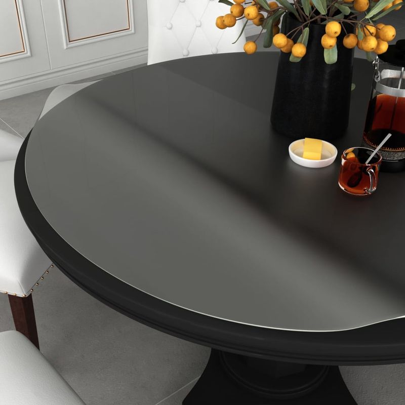 Casa si Gradina - Mobilier - Feronerie si accesorii mobila - Folie de protectie masa, mat, Ø 70 cm, PVC, 2 mm - Infinity.ro