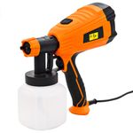 Casa si Gradina - Constructii - Vopsea si tencuieli - Pistoale si sisteme de vopsit si tencuit - Pistol electric de vopsit cu duze in 3 dimensiuni 500 W 800 ml - Infinity.ro