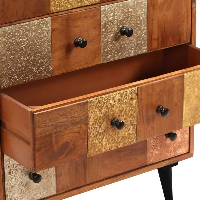 Casa si Gradina - Mobilier - Comode si corpuri - Comode - Scrin, 60 x 30 x 75 cm, lemn masiv de acacia - Infinity.ro