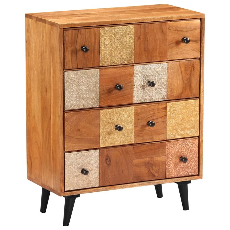 Casa si Gradina - Mobilier - Comode si corpuri - Comode - Scrin, 60 x 30 x 75 cm, lemn masiv de acacia - Infinity.ro