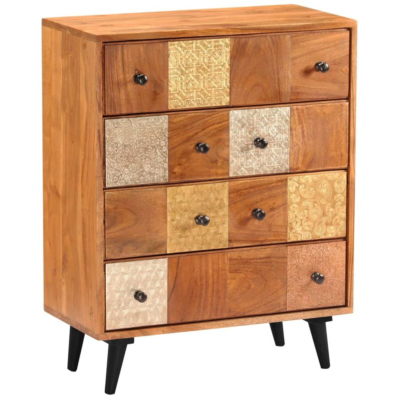 Casa si Gradina - Mobilier - Comode si corpuri - Comode - Scrin, 60 x 30 x 75 cm, lemn masiv de acacia - Infinity.ro