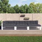 Casa si Gradina - Gradina si terasa - Mobilier exterior - Perne decorative exterior - Perne de paleti, 7 buc., antracit, material textil - Infinity.ro