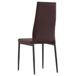 Casa si Gradina - Mobilier - Seturi de mobilier - Seturi bucatarie - Set mobilier de bucatarie, 7 piese, maro - Infinity.ro
