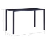 Casa si Gradina - Mobilier - Seturi de mobilier - Seturi bucatarie - Set mobilier de bucatarie, 7 piese, maro - Infinity.ro