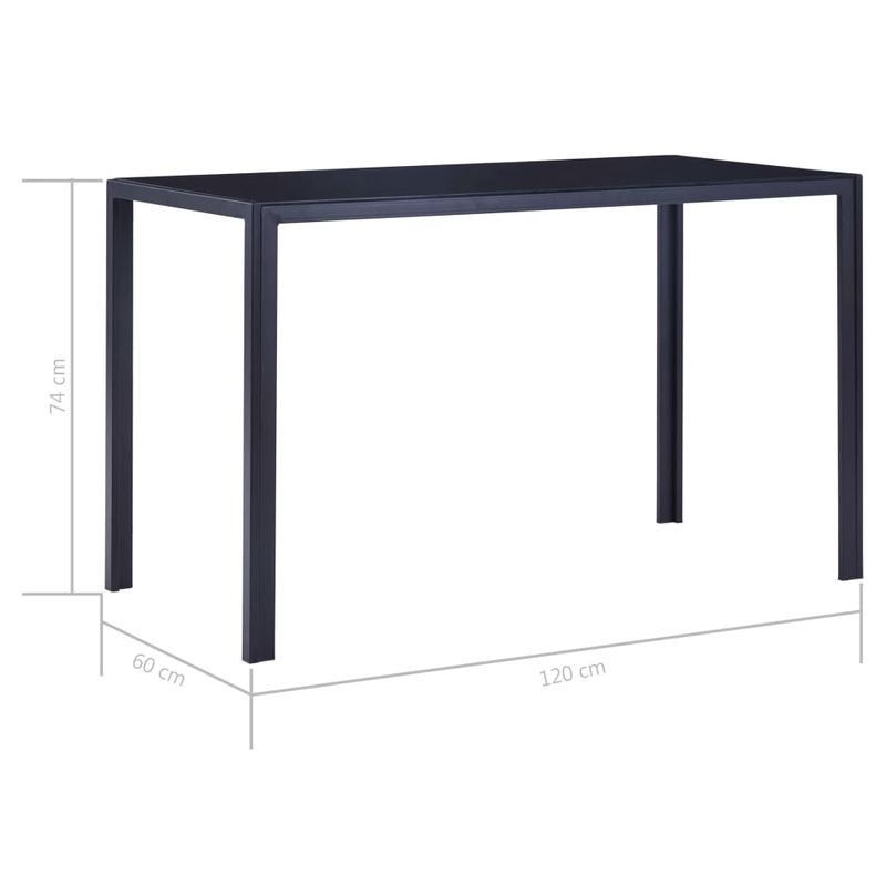Casa si Gradina - Mobilier - Seturi de mobilier - Seturi bucatarie - Set mobilier de bucatarie, 7 piese, maro - Infinity.ro