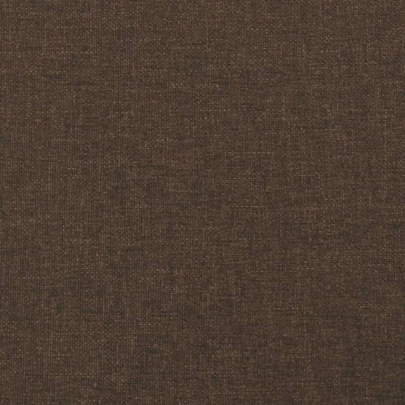 Casa si Gradina - Mobilier - Paturi si accesorii - Paturi - Pat box spring cu saltea, maro inchis, 160x200 cm, textil - Infinity.ro
