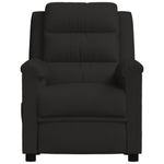 Casa si Gradina - Mobilier - Scaune si fotolii - Fotolii - Fotoliu rabatabil, negru, catifea - Infinity.ro