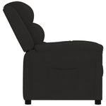 Casa si Gradina - Mobilier - Scaune si fotolii - Fotolii - Fotoliu rabatabil, negru, catifea - Infinity.ro