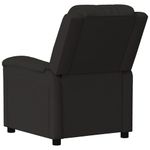 Casa si Gradina - Mobilier - Scaune si fotolii - Fotolii - Fotoliu rabatabil, negru, catifea - Infinity.ro