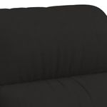 Casa si Gradina - Mobilier - Scaune si fotolii - Fotolii - Fotoliu rabatabil, negru, catifea - Infinity.ro