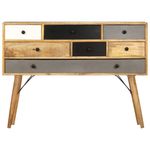Casa si Gradina - Mobilier - Comode si corpuri - Comode - Servanta, 110 x 30 x 82 cm, lemn masiv de mango - Infinity.ro