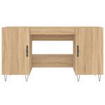 Casa si Gradina - Mobilier - Mese si birouri - Birouri - Birou, stejar sonoma, 140x50x75 cm, lemn compozit - Infinity.ro