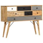 Casa si Gradina - Mobilier - Comode si corpuri - Comode - Servanta, 110 x 30 x 82 cm, lemn masiv de mango - Infinity.ro