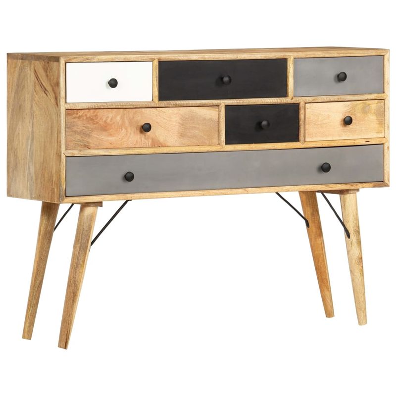 Casa si Gradina - Mobilier - Comode si corpuri - Comode - Servanta, 110 x 30 x 82 cm, lemn masiv de mango - Infinity.ro