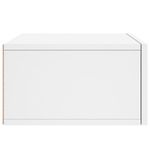 Casa si Gradina - Mobilier - Comode si corpuri - Noptiere - Noptiera de perete, alb, 35x35x20 cm - Infinity.ro