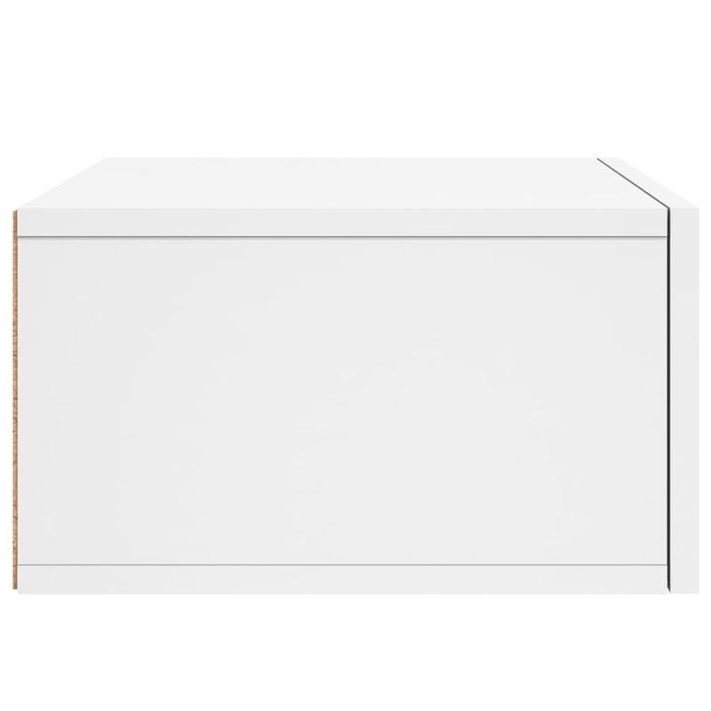 Casa si Gradina - Mobilier - Comode si corpuri - Noptiere - Noptiera de perete, alb, 35x35x20 cm - Infinity.ro
