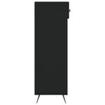 Casa si Gradina - Mobilier - Dulapuri si sifoniere - Dulapuri pantofi - Pantofar, negru, 60x35x105 cm, lemn compozit - Infinity.ro