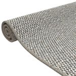 Casa si Gradina - Textile si covoare - Covoare - Covoare casa - Covor traversa aspect sisal, gri taupe, 50x100 cm - Infinity.ro
