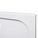 Casa si Gradina - Sanitare - Cazi si cabine de dus - Cadite dus - Cadita de dus dreptunghiulara din ABS, alb, 70 x 120 cm - Infinity.ro