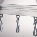 Casa si Gradina - Sanitare - Suporturi si accesorii baie - Accesorii baie - RIDDER Bara perdea dus universala pentru colt, cu carlige, crom, 52500 - Infinity.ro
